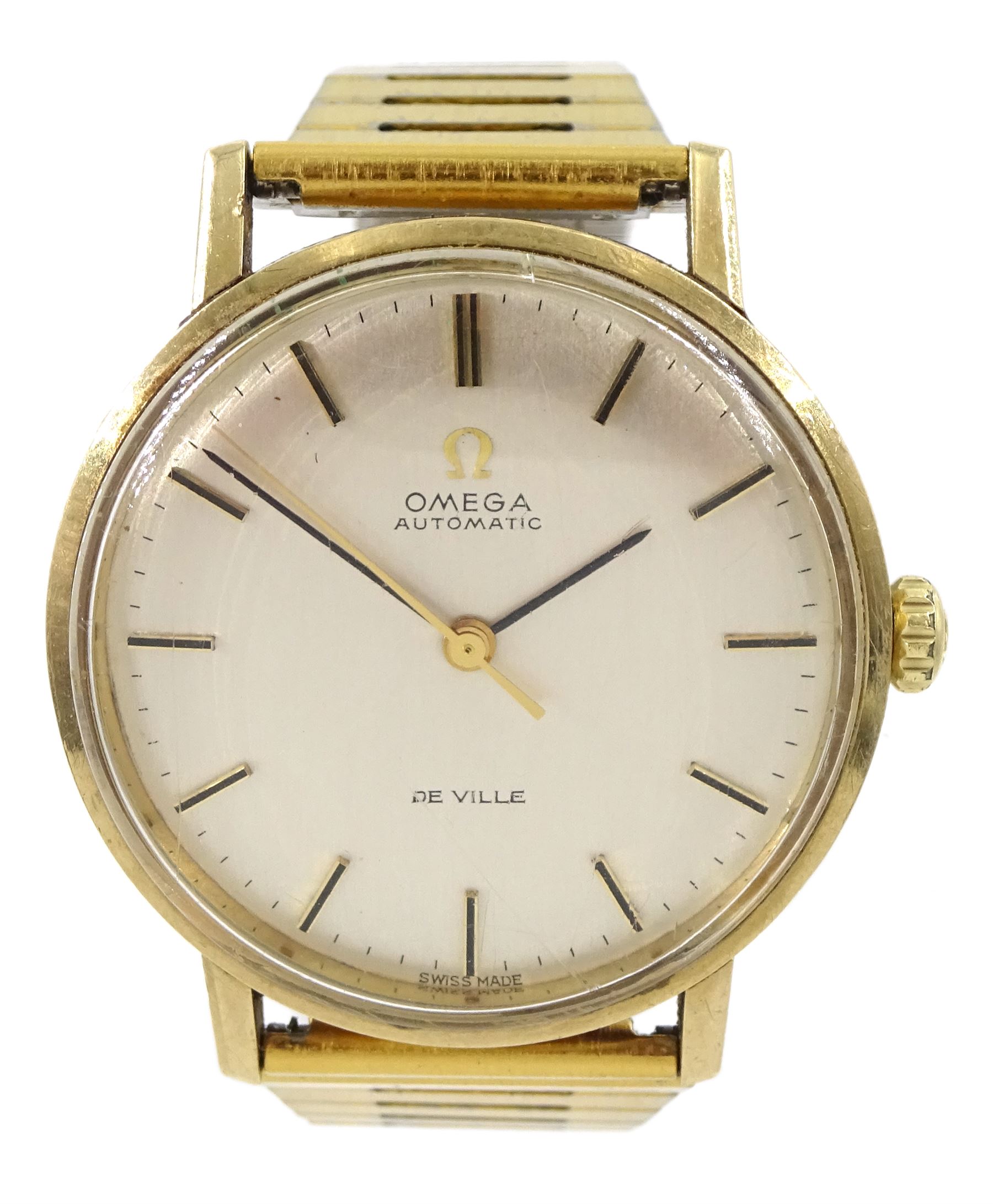 Omega Seamaster De Ville gentleman's 9ct gold automatic wristwatch