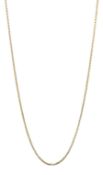 9ct gold Rolo link chain necklace