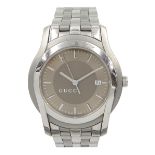 Gucci stainless steel quartz wristwatch