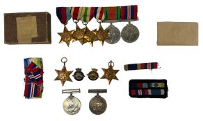 Group of six WWII medals including 1939-45 Star