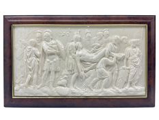 Wedgwood Genius Collection Limited Edition plaque 'Death of a Roman Warrior' After an 18th century B