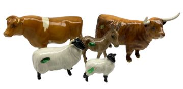 Beswick model of a Highland Cow 1740
