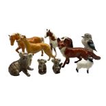 Pair of Beswick model horses