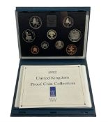 The Royal Mint United Kingdom 1992 proof coin collection