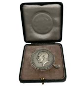 George V Royal Society of Arts Manufactures and Commerce 1930-1931 silver medal awarded to The Earl