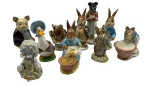 Collection of ten Beswick Beatrix Potter figures