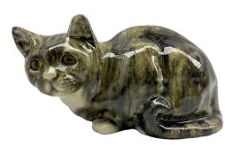 Winstanley model of a cat laying down