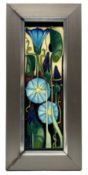 Moorcroft Entwined pattern plaque designed by Emma Bossons