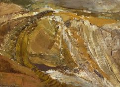 Rosemary Walker (British 20th century): Quarry Abstract
