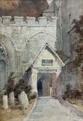 William James Boddy (British 1831-1911): 'Holy Trinity - York'