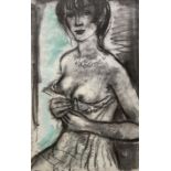 Antonin Karel 'Tony' Bartl (1912-1998): Portrait of a Woman Undressing