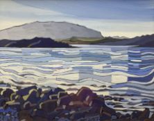 Jennifer Irvine (Scottish 1956-): 'The Sound of Shuna Argyll'