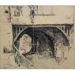 Frederick (Fred) Lawson (British 1888-1968): 'High Bridge Lincoln'