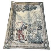 Continental machine made tapestry panel