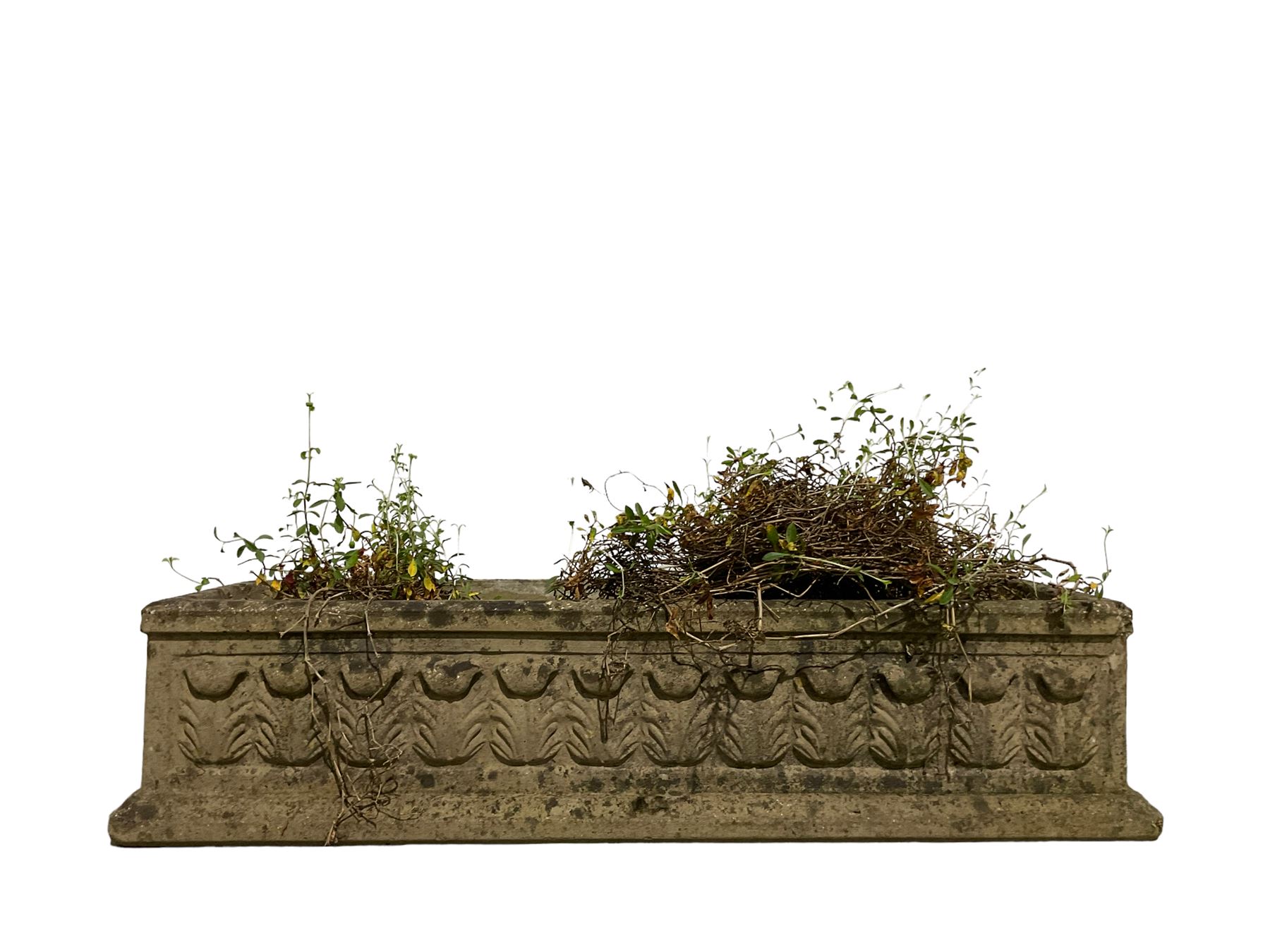 Two rectangular reconstituted troughs - Image 3 of 3