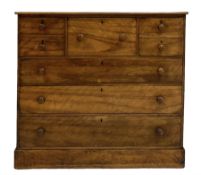 19th century distressed walnut chest