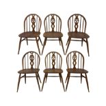 Ercol - set six dining chairs