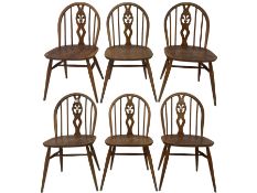 Ercol - set six dining chairs