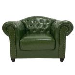 Chesterfield style club armchair