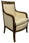 French empire design armchair