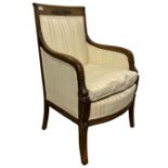 French empire design armchair