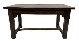 Oak refectory table