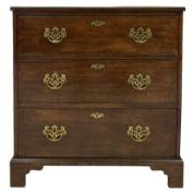 19th century oak chest of drawers