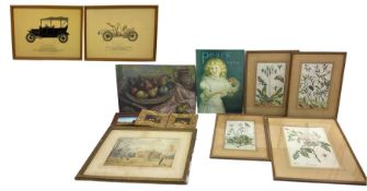 Quantity of 20 pictures in one box including several still life