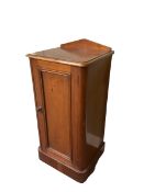 Edwardian mahogany bedside cabinet