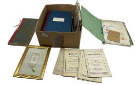 Quantity of ledgers from 1940's onwards