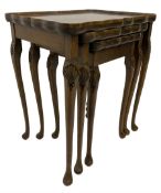Utility Furniture - 20th century nest of three tables