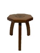 Woodpecker Yorkshire rose oak stool