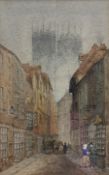 Thomas 'Tom' Dudley (British 1857-1935): York Street Scene