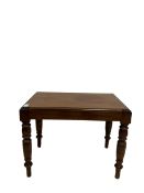 Mahogany occasional table