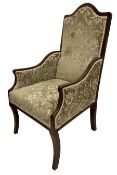 Edwardian inlayed chair