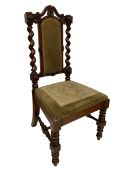 Small hall chair