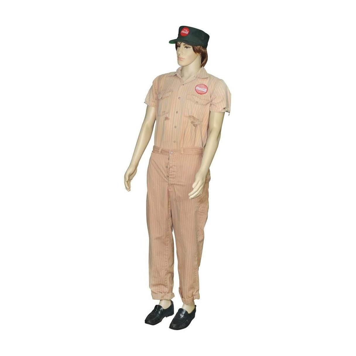 Coca-Cola Delivery Man's Uniform with Mannequin