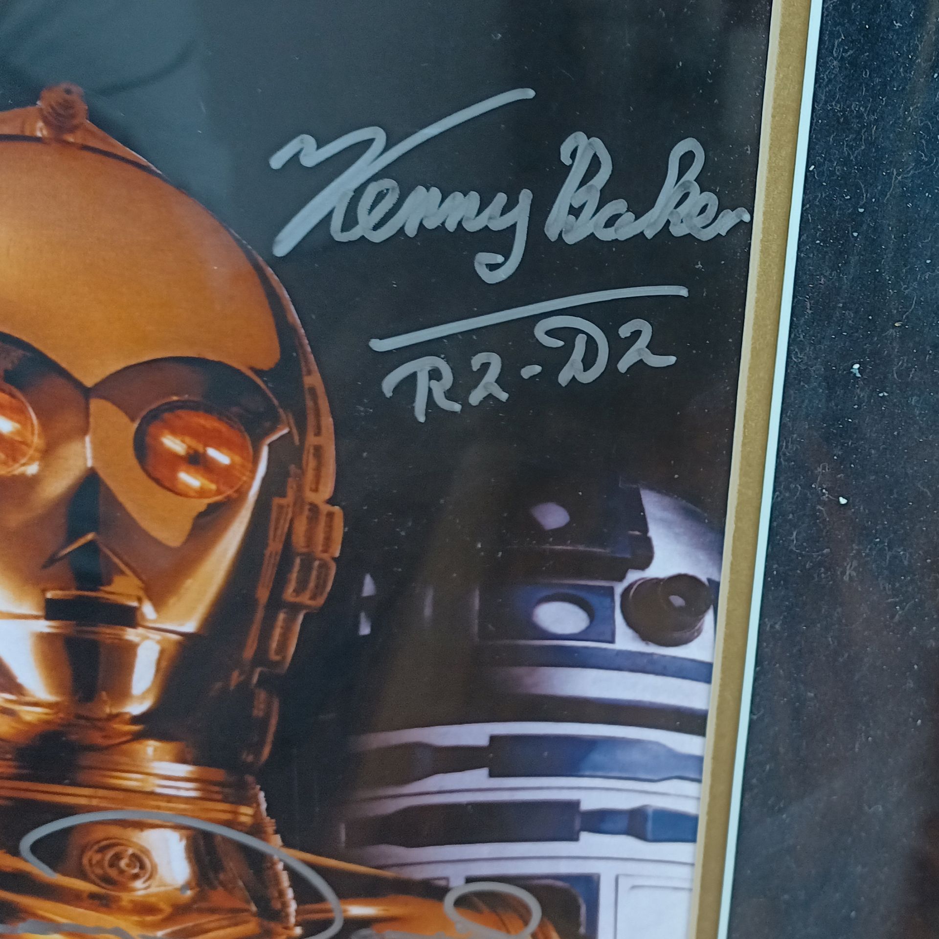 Star Wars Poster Signed by 4 Actors - Bild 8 aus 9