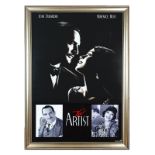 The Artist Movie Poster Signed and Framed