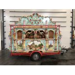 72-key Limonaires Fairground Organ "De Mokumer" on Carl Frei with 97 Books & Trailer