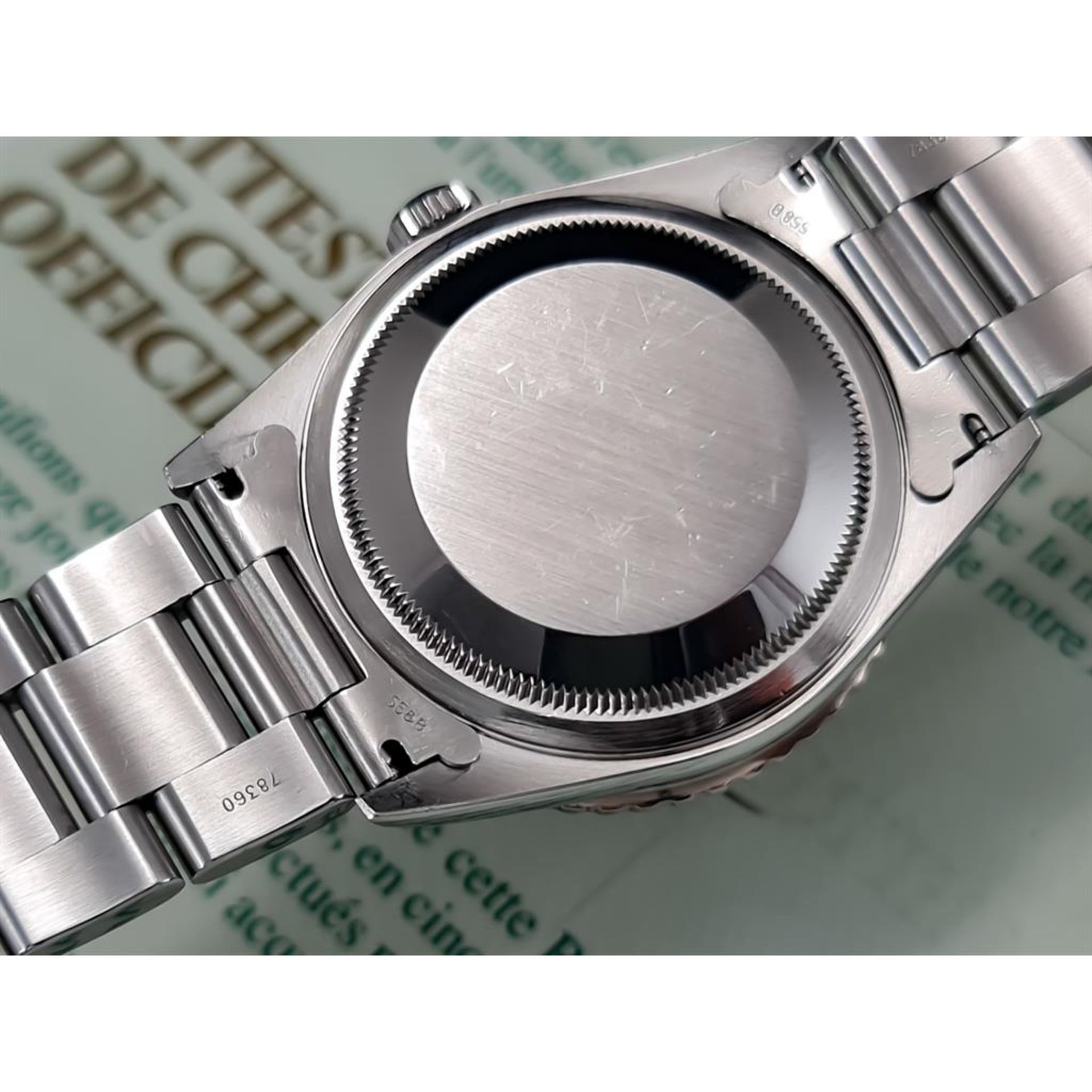 1999 Rolex Datejust Turn-O-Graph 16264 Steel White Gold - Black Dial - Oyster - Image 10 of 11