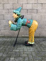 Carousel Clown Figure