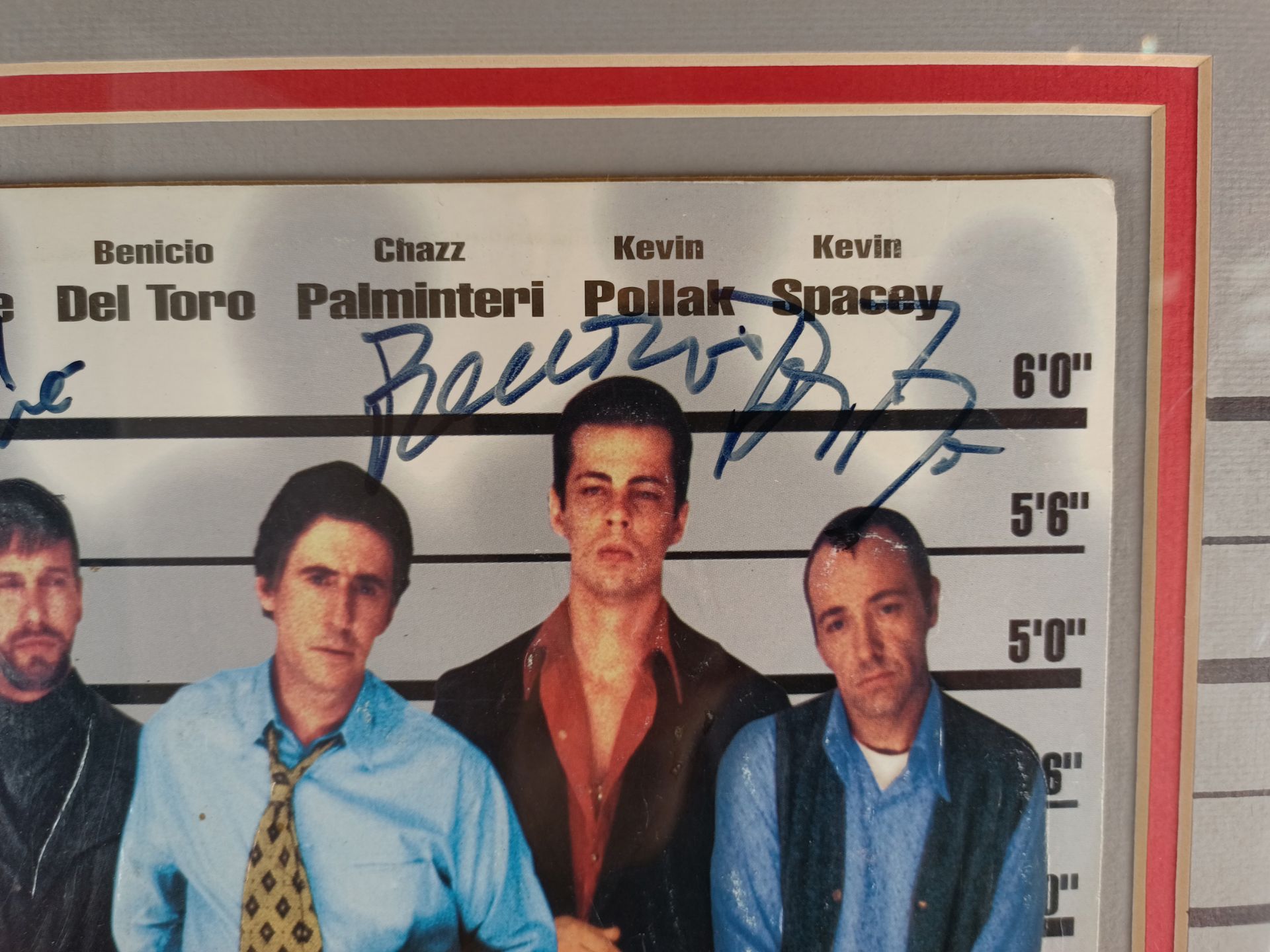 Framed The Usual Suspects Movie Poster Signed by Main Actors - Image 6 of 7