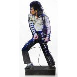 Lifesize Michael Jackson Yesco Light Up Sign