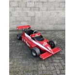 Formula 1 Shaped Go-Kart with Dr. Pepper Branding