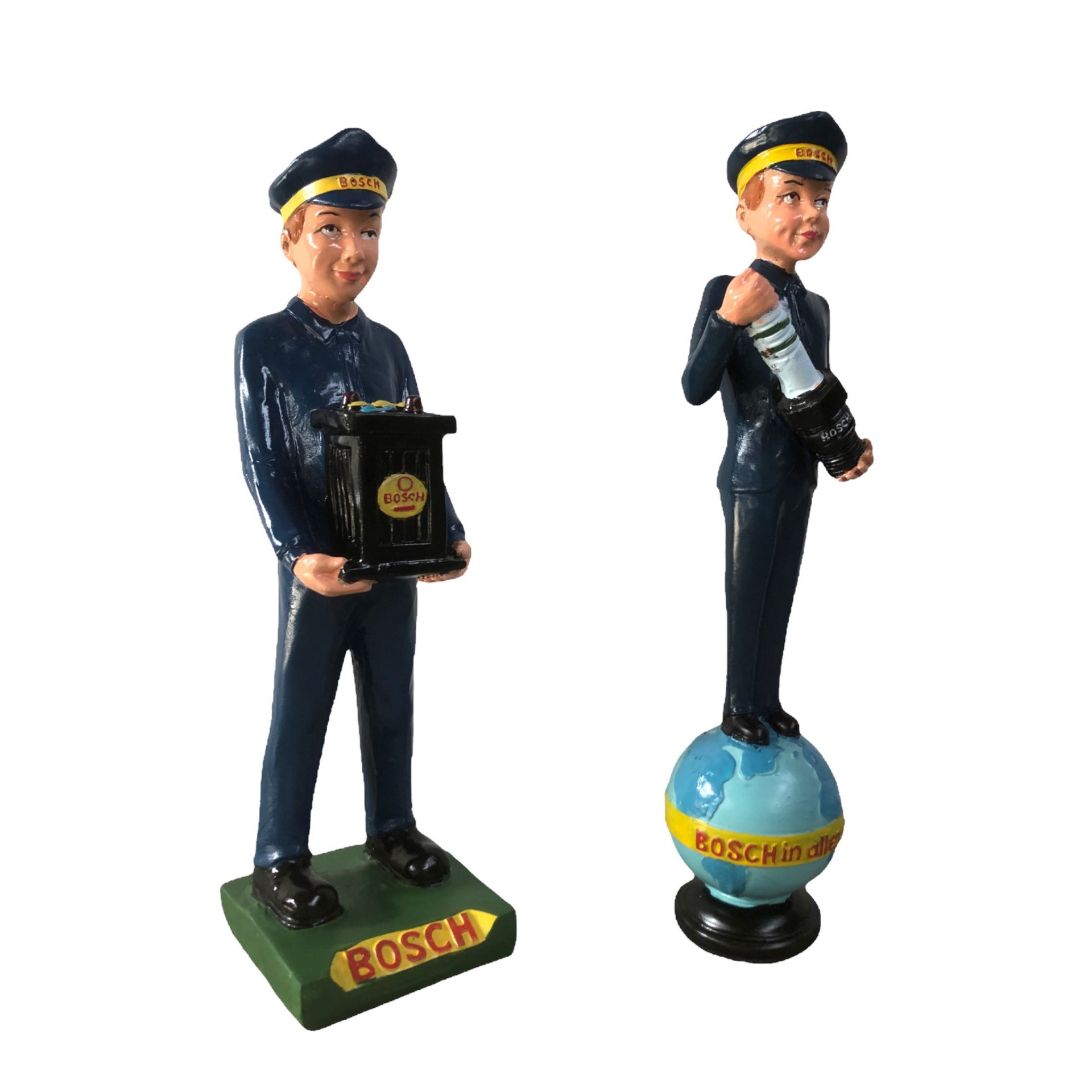 A set of 2 Bosch Service Men Statue Replicas - Image 6 of 6