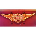 Brand New Harley-Davidson Logo Neon Sign with Backplate