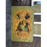 Large Vintage Fairground Panel with Artwork