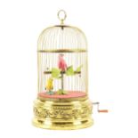 Early German Singing Bird Cage Automaton