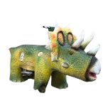 Children's Fairground Triceratops Attraction